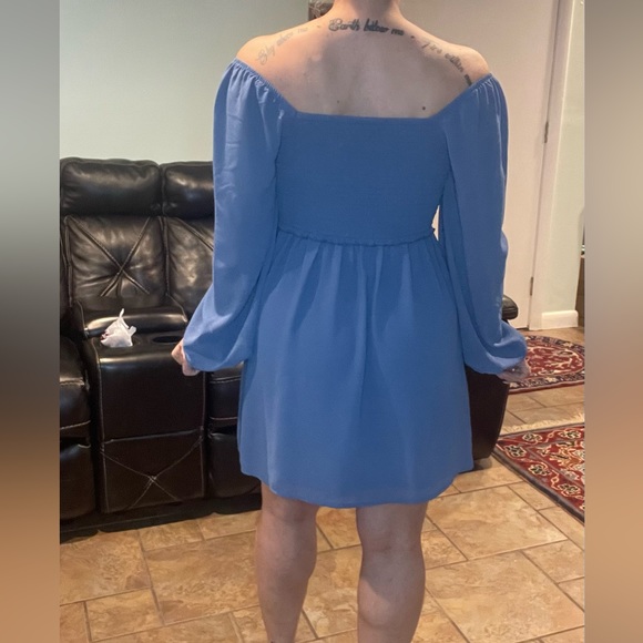 Forever 21 Blue Dress - Picture 5 of 5